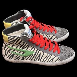 Diesel Mens High Tops Sneakers
